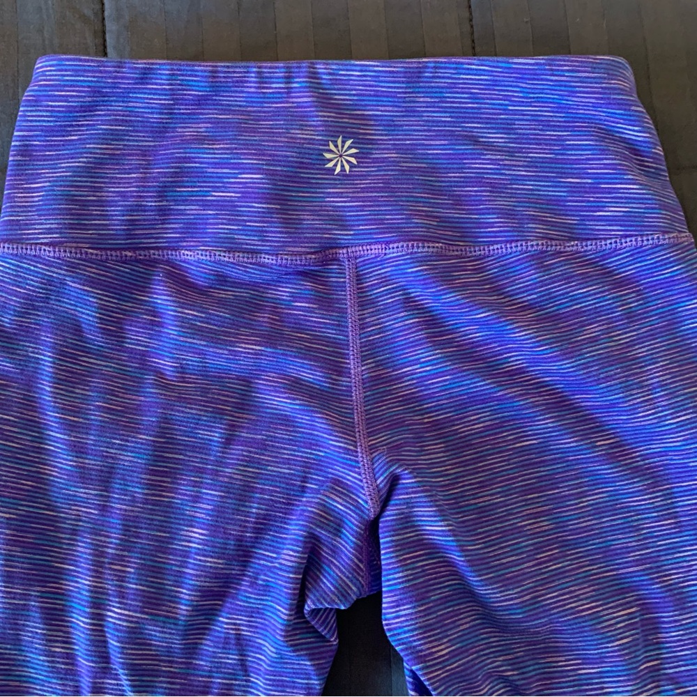 Vintage Athleta Purple Leggings Size XS - Picture 8 of 8